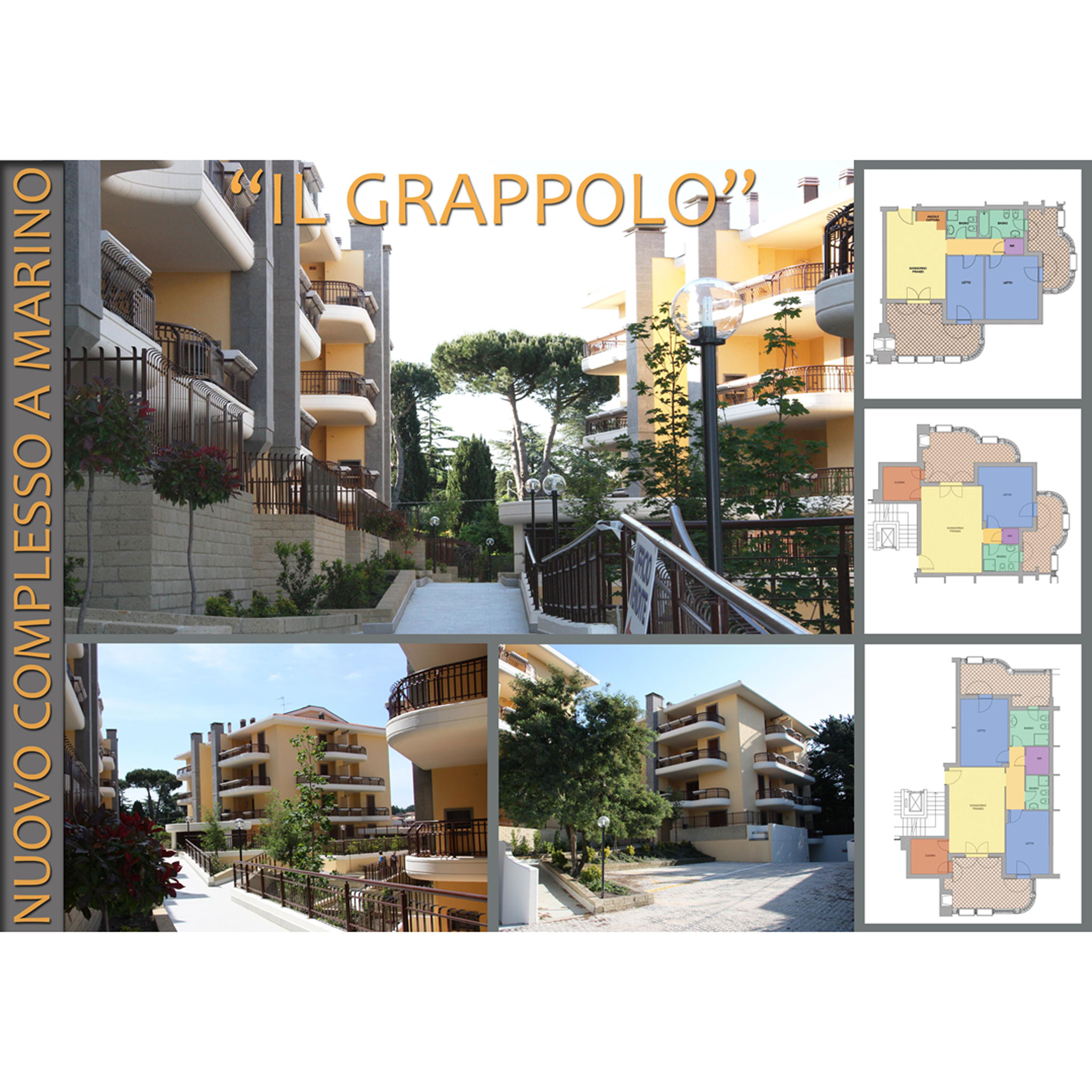 Nuovo coplesso a Marino Il Grappolo Gruppo Rossi